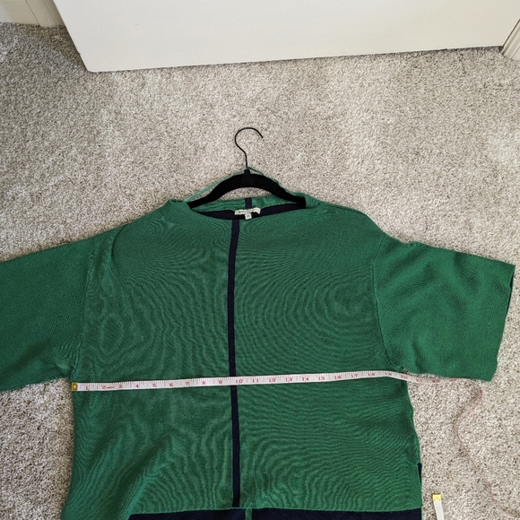 Cropped Color Block Viscose Sweater - Picture 8 of 11